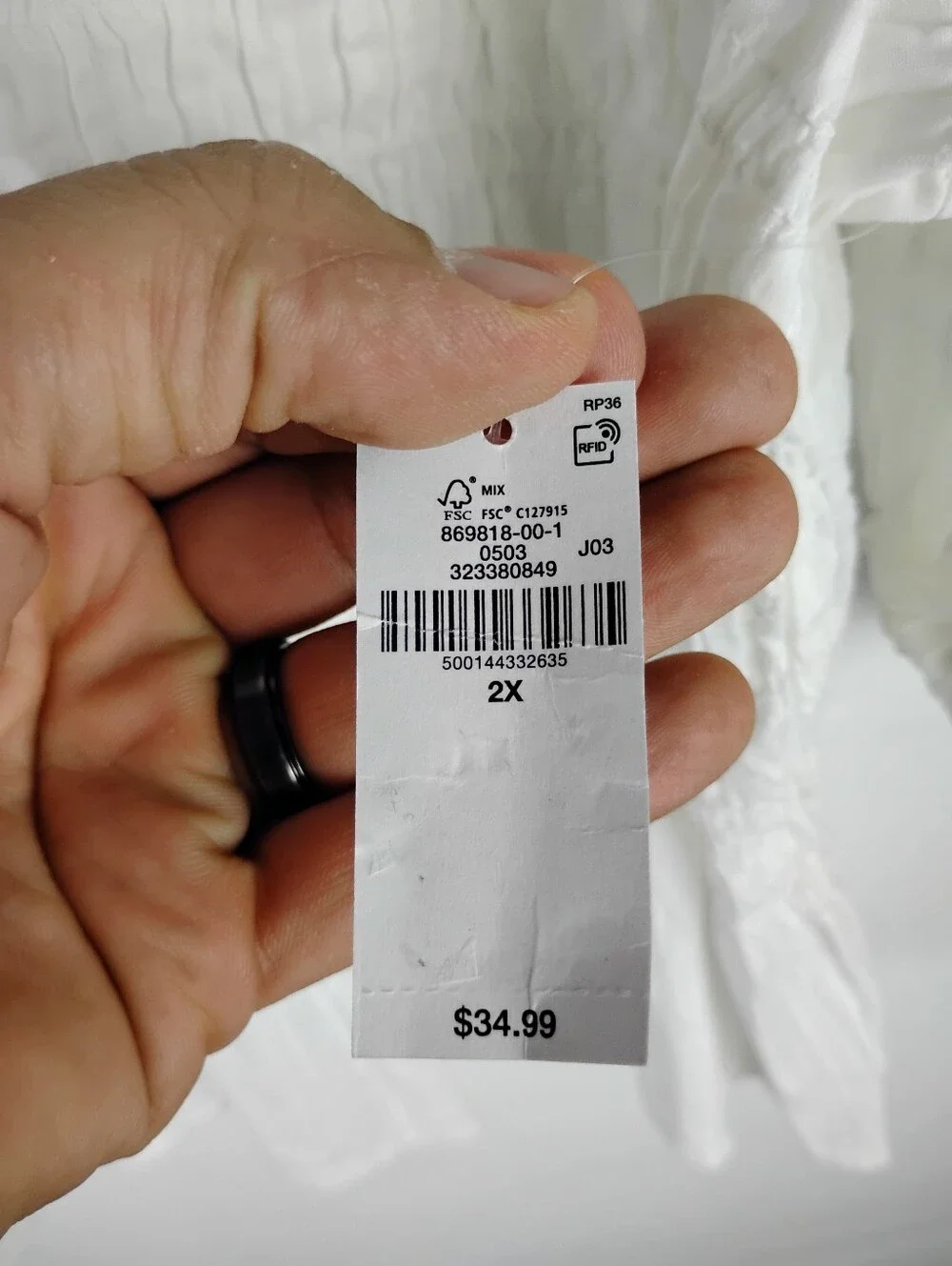 Old Navy soft white